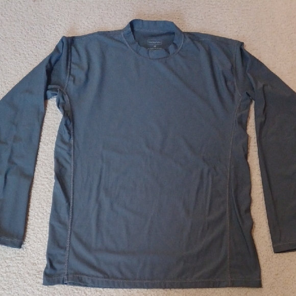 Swim Shirts For Men Gray Rashguard - Picture 1 of 11